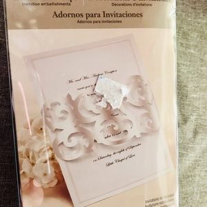 Invitations Silver Wraps